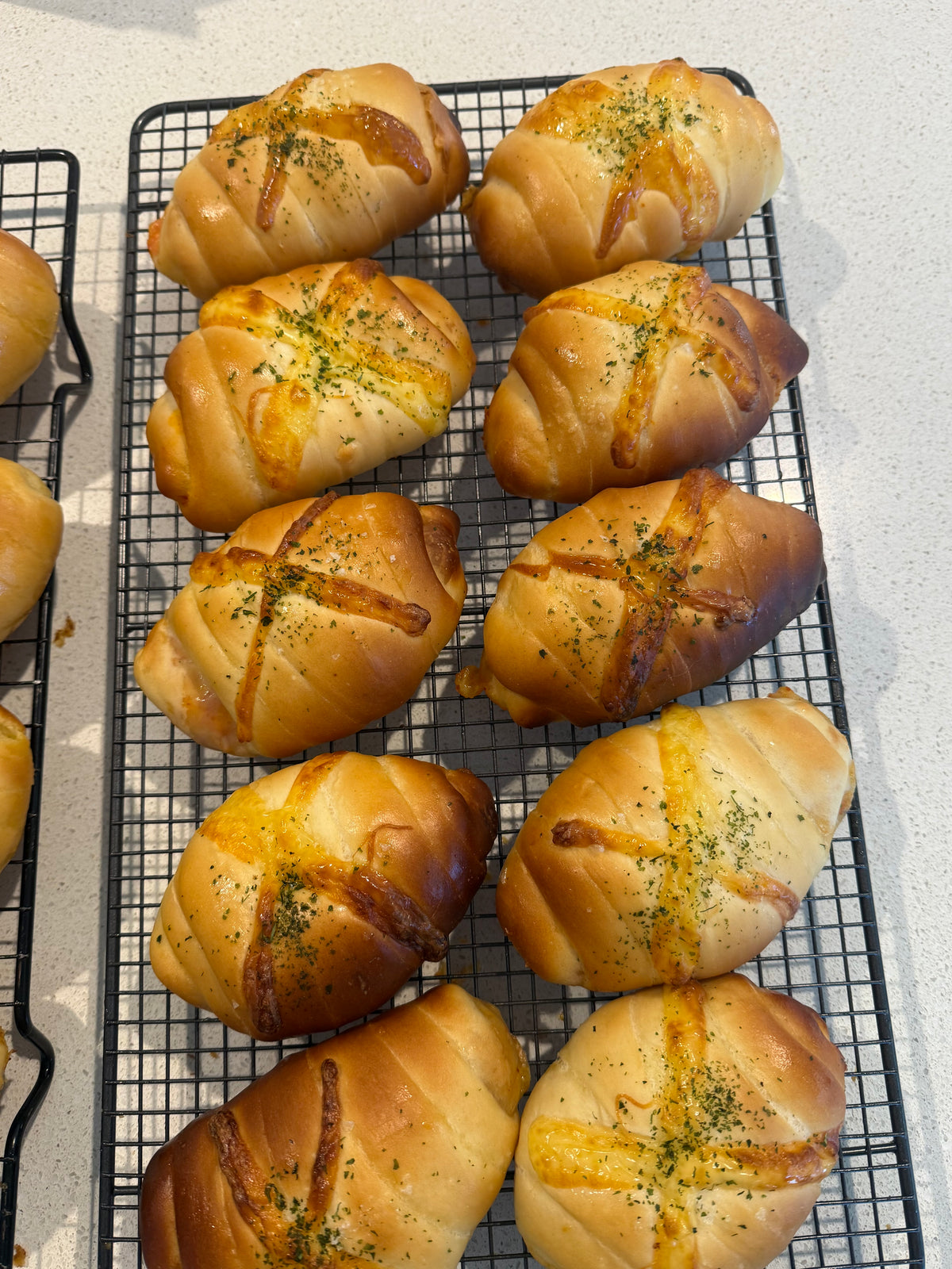 kimchi cheese salt bread